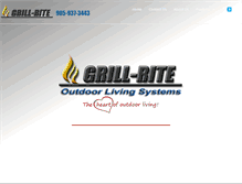 Tablet Screenshot of grill-rite.com